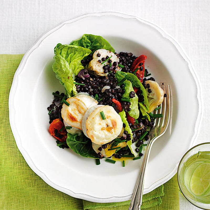 Photo de/du Salade de lentilles artichauts et fromage de chèvre par WW