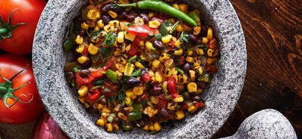 Black Beans and Corn