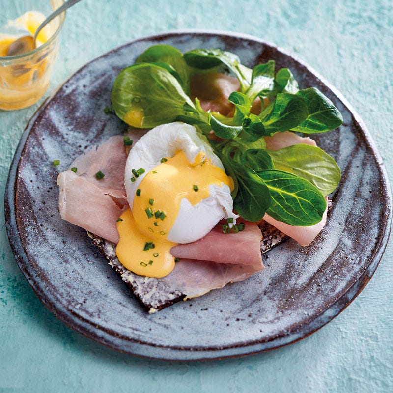 Eier Benedikt mit Sauce Hollandaise