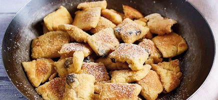 Kaiserschmarrn mit Rosinen