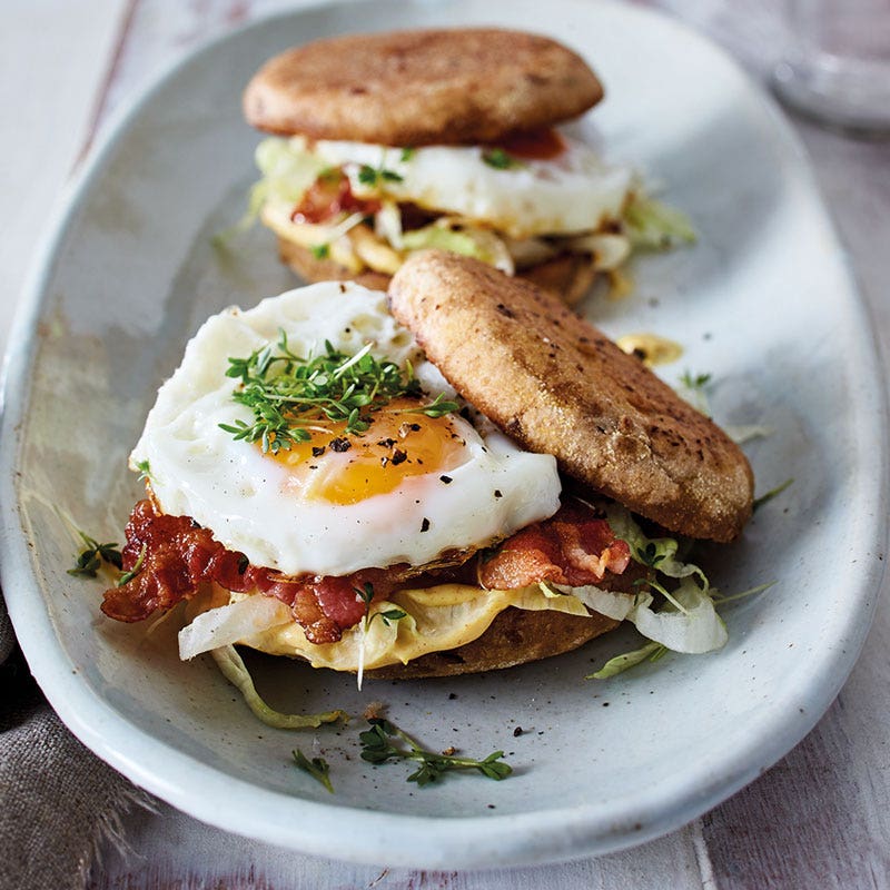 Ei-Toasty mit Bacon