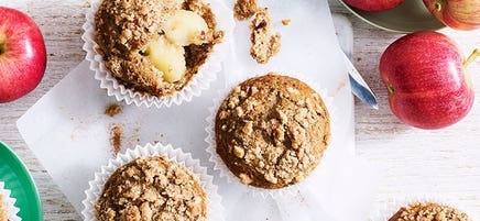 Sarah Van Dyke's apple crumble muffins
