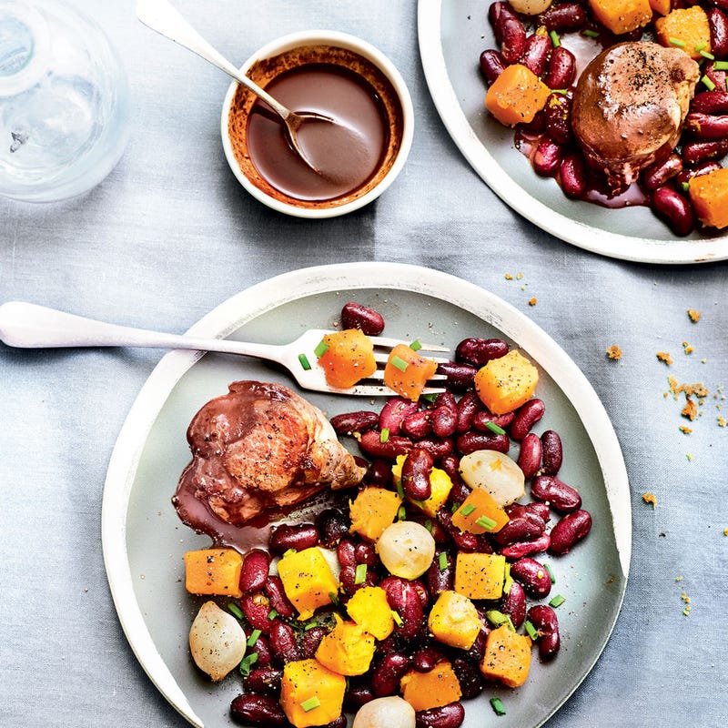 Mignons de porc sauce chocolat