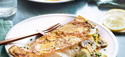 Poisson en robe de crêpe