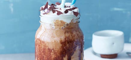 Kaffee-Bananen-Milchshake