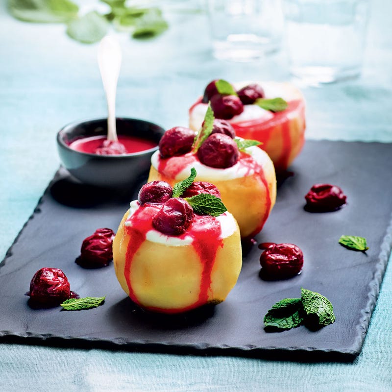 Photo de/du Cassolette de poire aux griottes par WW