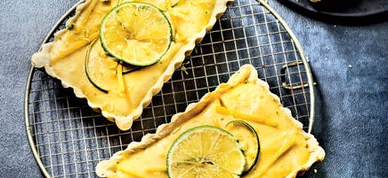 Tartelettes aux deux citrons