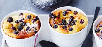Clafoutis aux myrtilles
