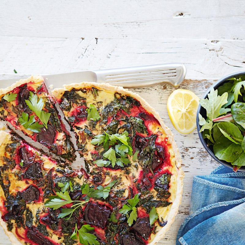 Photo of Beetroot & kale tart by WW