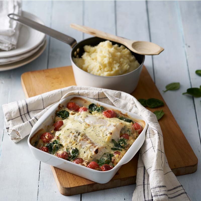 ViktVäktarna - Torskgratäng med potatismos