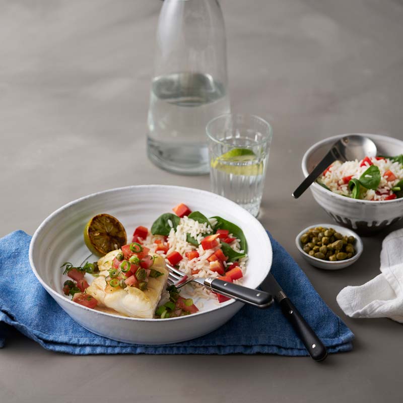 ViktVäktarna - Salsatoppad torsk