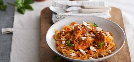 Kalkonpasta med ajvar
