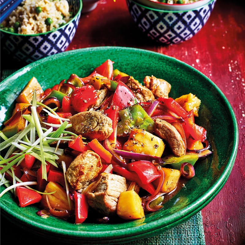 Photo of Sweet & sour pork with egg fried rice by WW