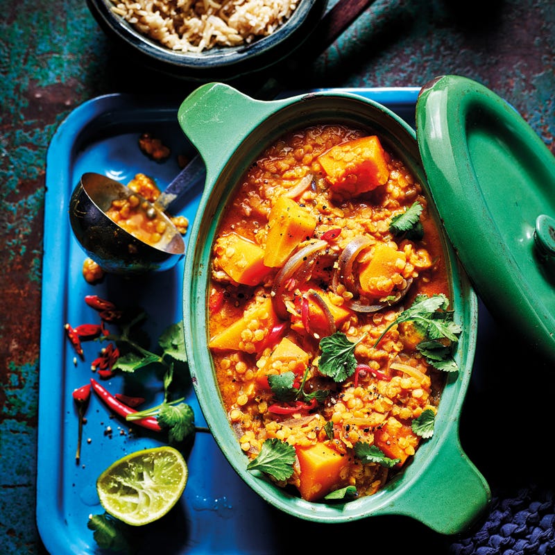 Photo of Red lentil & butternut squash dhal by WW