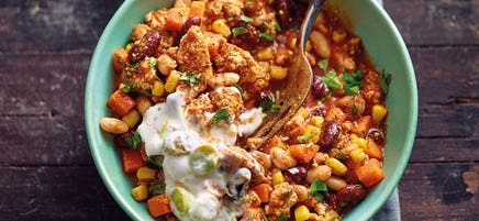 Bohnenchili mit Tofu