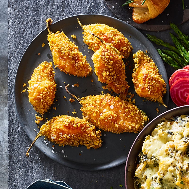 Crispy jalapeno poppers