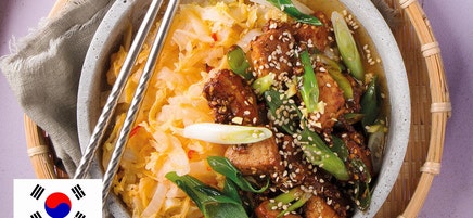 Bulgogi de porc au chou chinois épicé