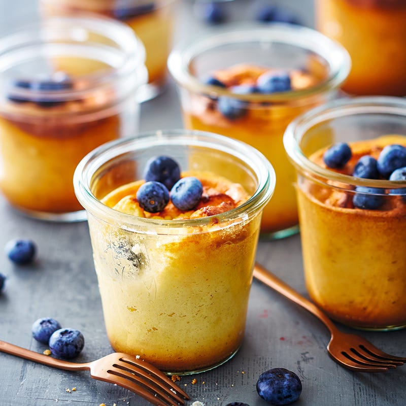 Foto van Klassieke cheesecake in een pot door WW
