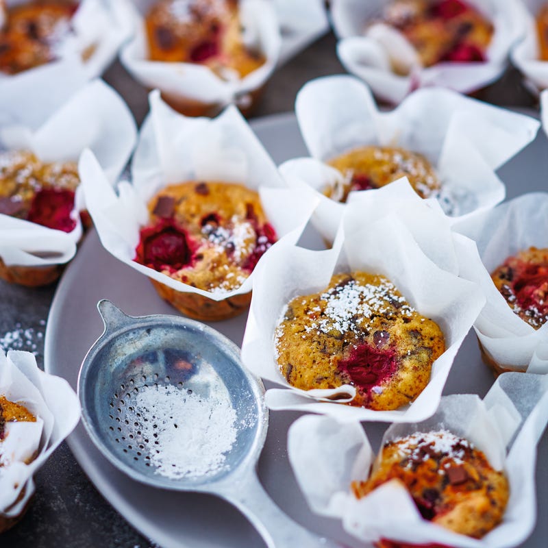 Foto van Chocoladekersenmuffins door WW
