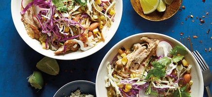 Slow cooker pork chili verde