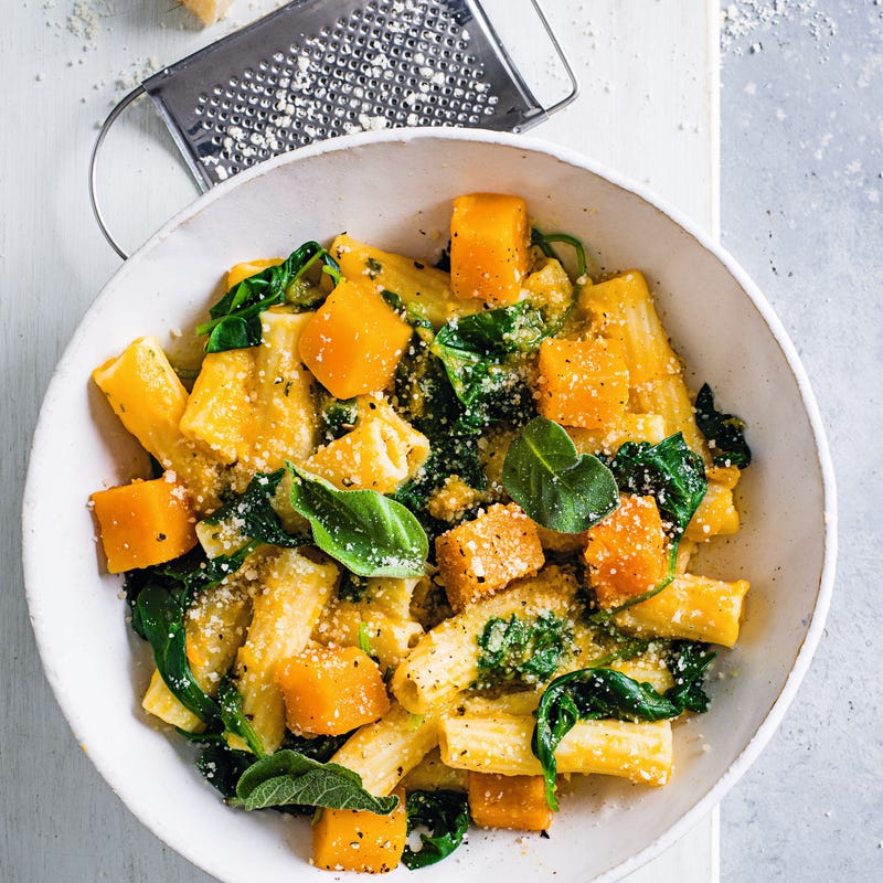 Photo of Rigatoni with butternut squash & sage by WW
