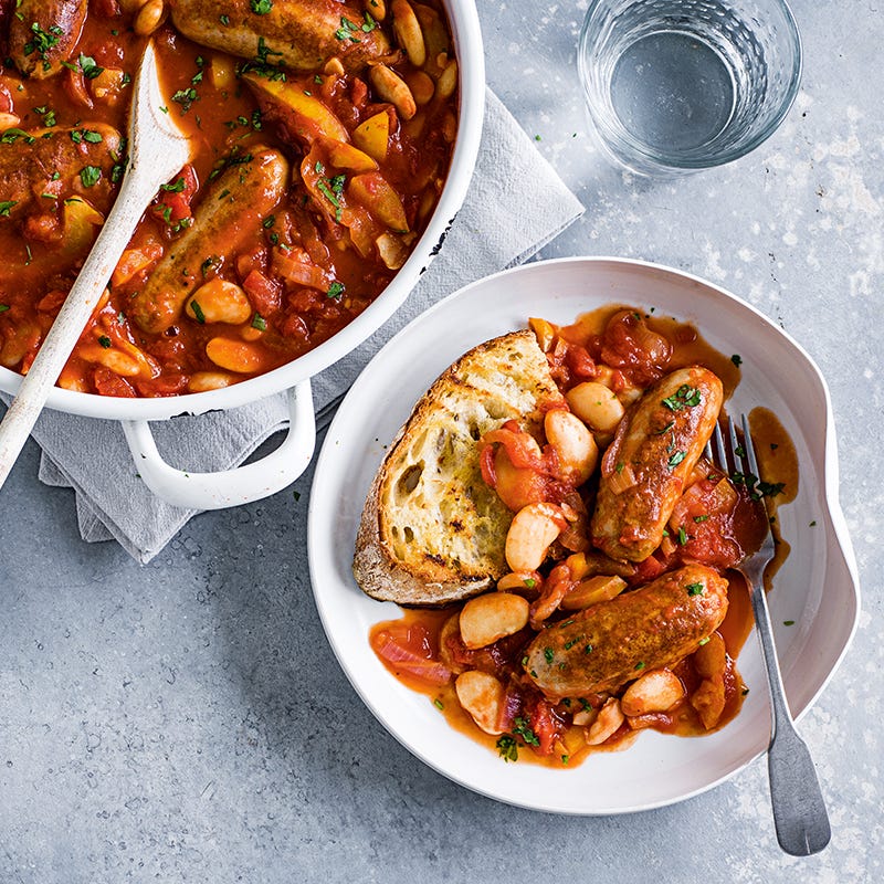 Photo of Sausage & bean casserole by WW