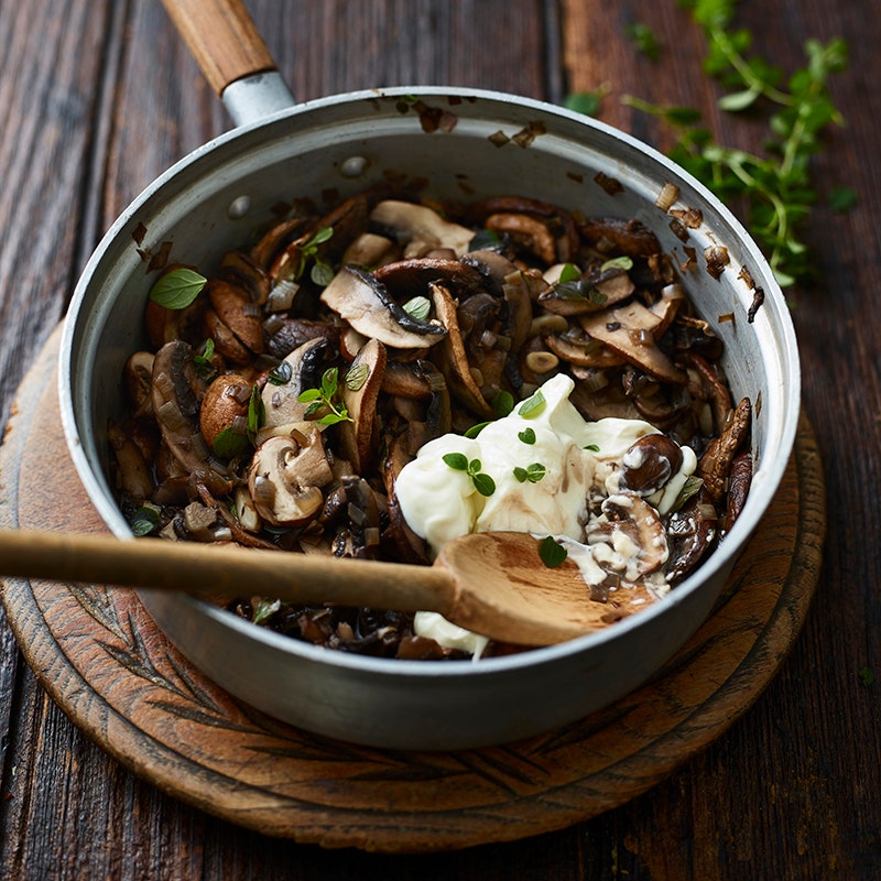 ViktVäktarna - Krämig pastasås med svamp