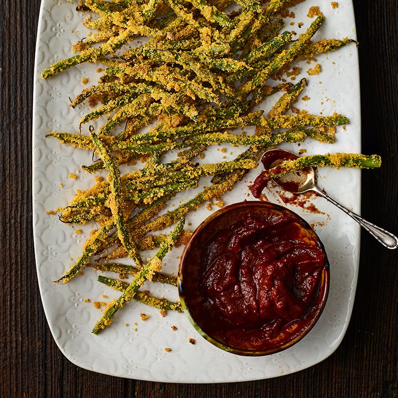 ViktVäktarna - Krispiga haricots verts med chilisås