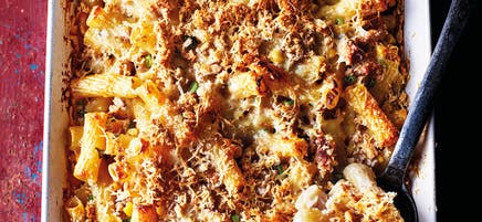 Tuna pasta bake
