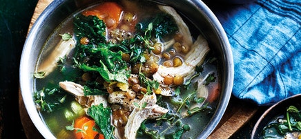 Chicken & vegetable soup