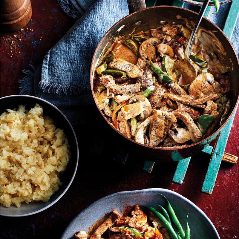Photo of Beef stroganoff with celeriac mash by WW