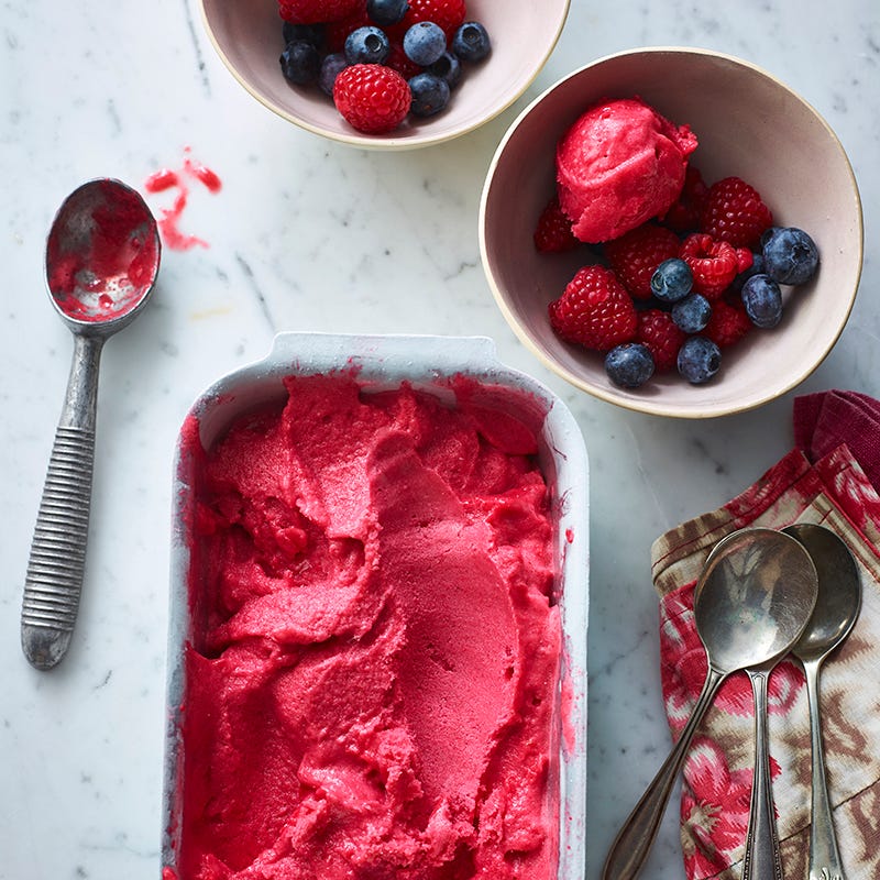 ViktVäktarna - Hallon- och flädersorbet