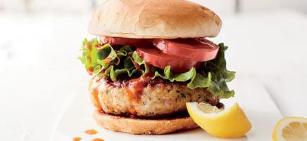 Hamburgers aux crevettes