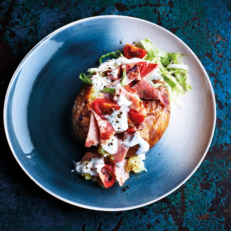 Photo of Baked potato with BLT topping by WW