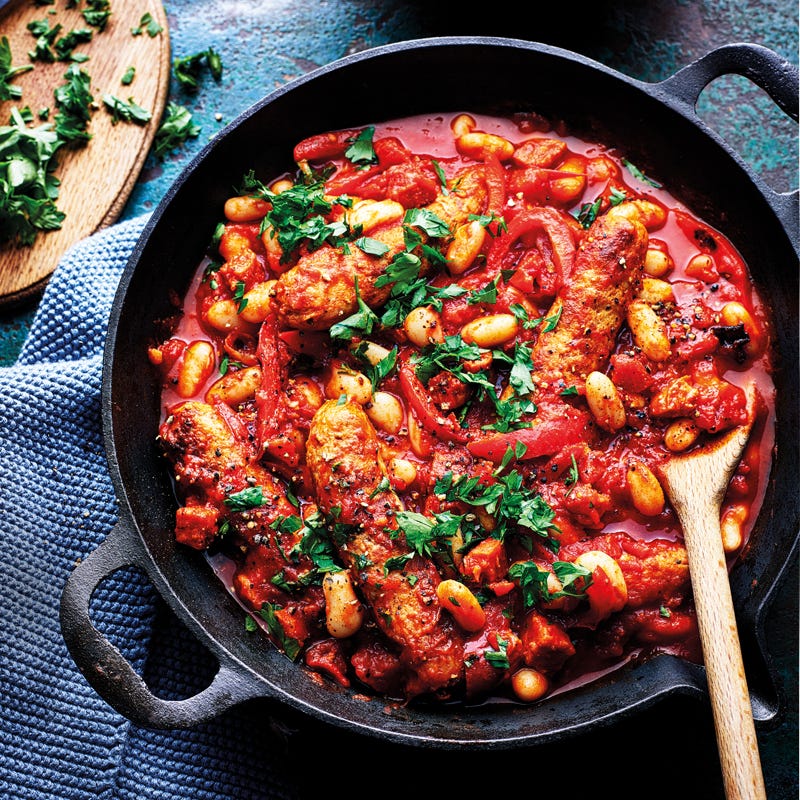 Photo of Smoky sausage & bean stew by WW