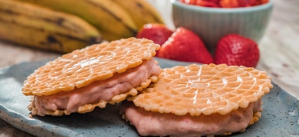 Banana Ice Cream Sandwiches