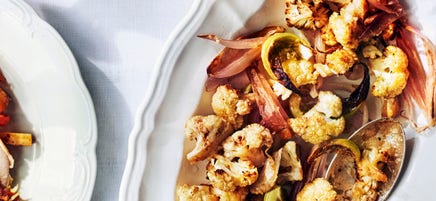 Chou-fleur rôti au parmesan