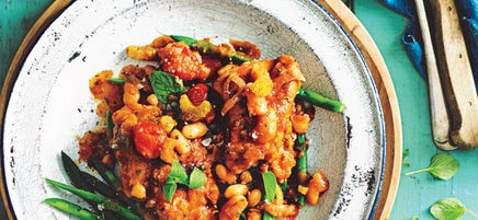 Mijoté de poulet à la sicilienne