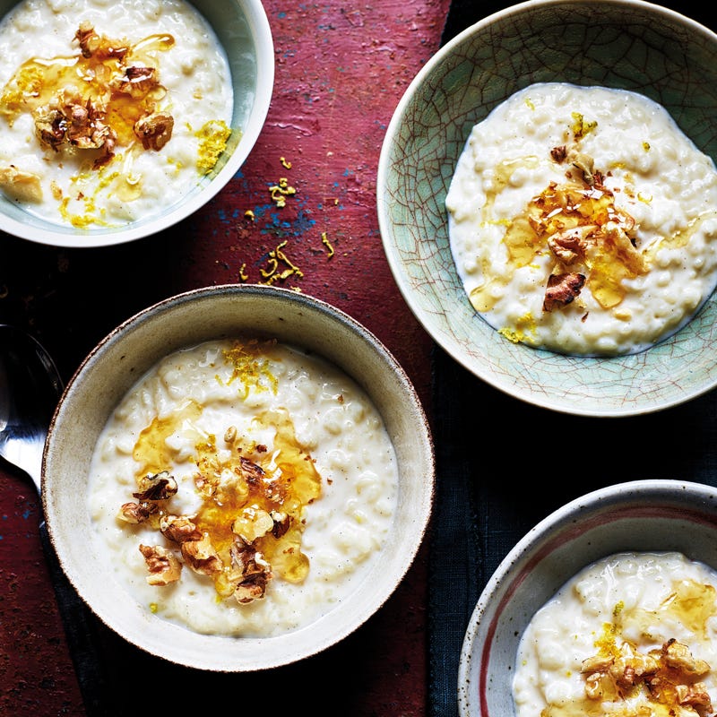 Photo of Rice pudding with honey & walnuts by WW
