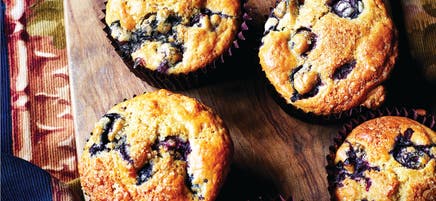 Blueberry muffins