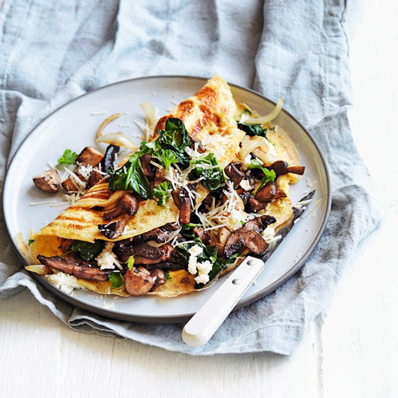 Photo de/du Omelette florentine aux champignons par WW