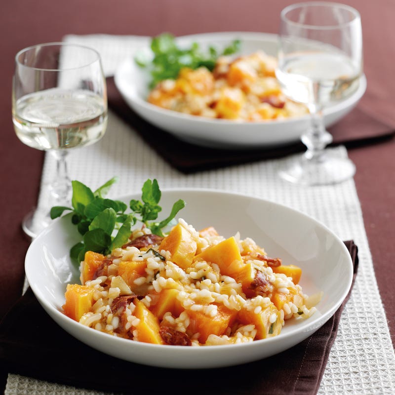 Photo de/du Risotto de potimarron et chorizo par WW