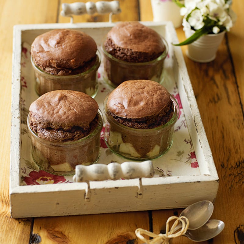 Photo de/du Soufflé chocolat poires par WW