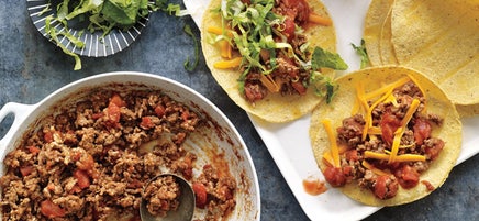 Easy ground beef tacos