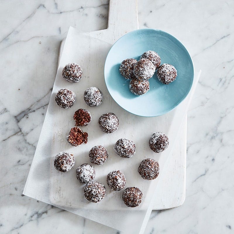 Anna’s chocolate hazelnut bliss balls