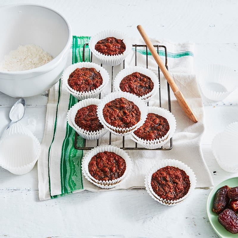 Sarah’s date muffins
