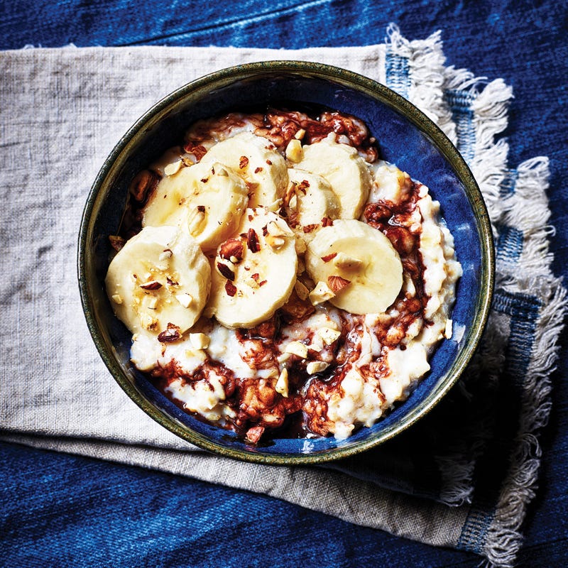 Photo of Banana & hazelnut porridge by WW