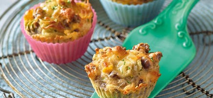 Muffins à la viande hachée et au maïs