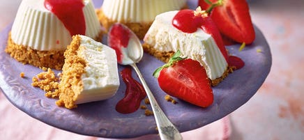 Tartelettes glacées aux fraises