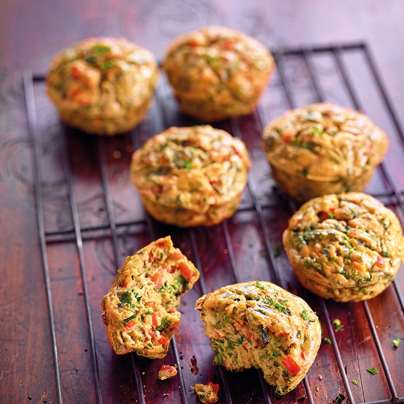 Foto van Kruidige eiermuffins met paprika door WW